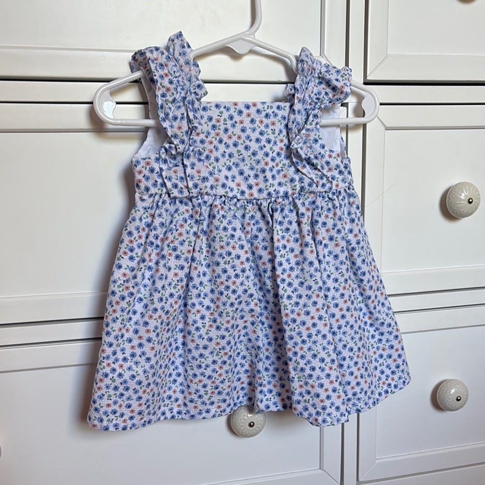 Floral Ruffle Baby Dress
